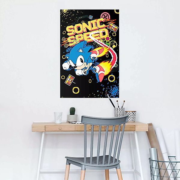 Reinders Poster "Sonic - speed" günstig online kaufen