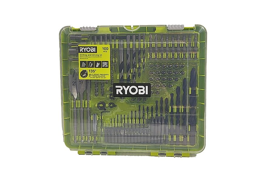 Ryobi Bohrer- und Bit-Set Ryobi RAKDD100 - 100-teiliger Bohr- und Bit-Satz günstig online kaufen