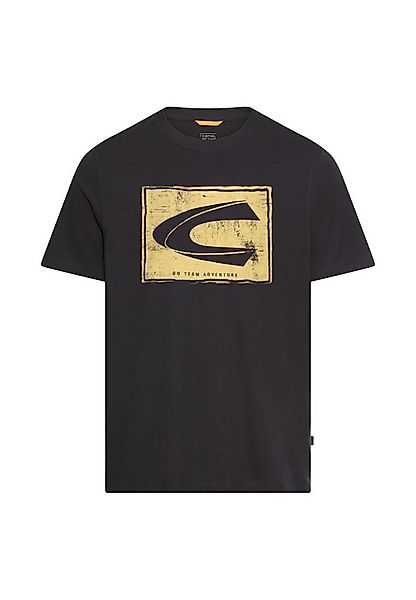camel active T-Shirt mit Logo-Print günstig online kaufen