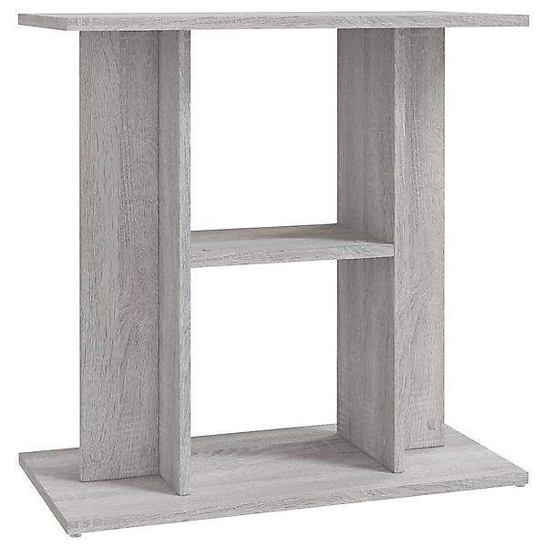 vidaXL Aquariumunterschrank Aquariumständer Grau Sonoma 60x30x60 günstig online kaufen