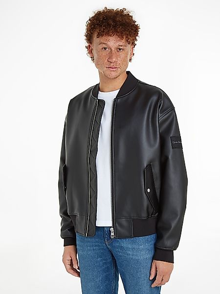 Calvin Klein Jeans Collegejacke FAUX LEATHER günstig online kaufen