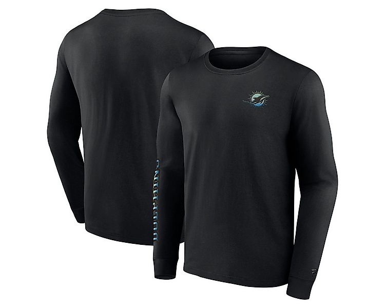 Fanatics T-Shirt Fanatics T-Shirt Miami Dolphins Gradient LS Crew günstig online kaufen