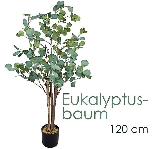 Kunstbaum Eukalyptusbaum Eukalyptus Kunstbaum Künstliche Pflanze Echtholz 1 günstig online kaufen
