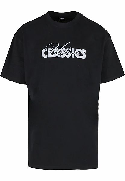 URBAN CLASSICS T-Shirt "Urban Classics UC Cursive Bold Logo Heavy Oversized günstig online kaufen