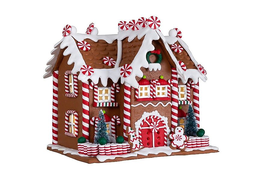 Christmas Paradise Weihnachtshaus Lebkuchenhaus mit LED 22 cm, Weihnachtsde günstig online kaufen