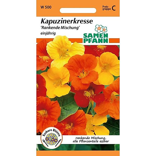 SAMEN PFANN Kapuzinerkresse Rankende Mischung günstig online kaufen