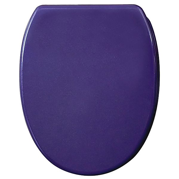 SANILO WC Sitz mit Absenkautomatik Top Fix Glitzer Lila günstig online kaufen