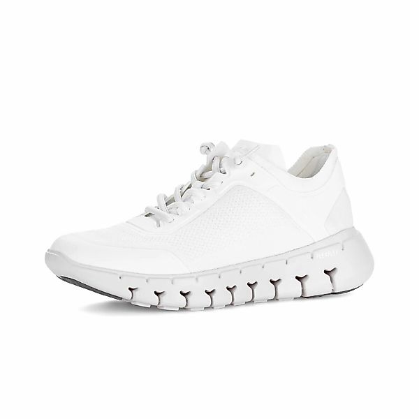 Gabor Sneaker "Sneaker low Materialmix Lederimitat" günstig online kaufen