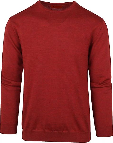 Suitable Merino Pullover O Rot - Größe M günstig online kaufen