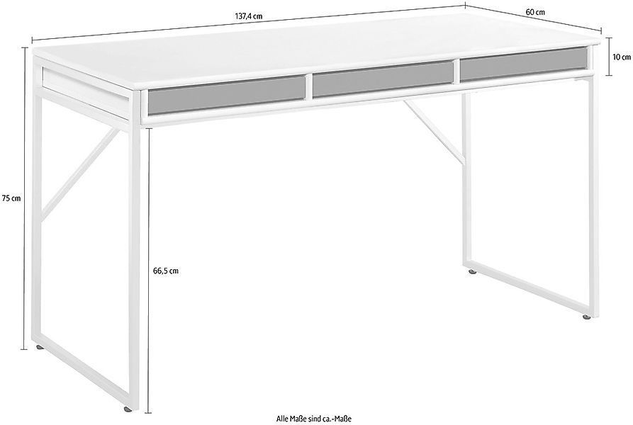 Hammel Furniture Schreibtisch "Mistral Bürotisch, Arbeitstisch, Tisch, Comp günstig online kaufen