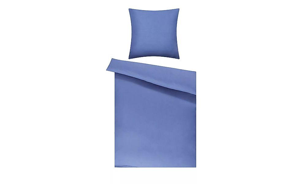 levelone Microfaser-Bettwäsche ¦ blau ¦ Maße (cm): B: 135 Bettwaren > Bettw günstig online kaufen