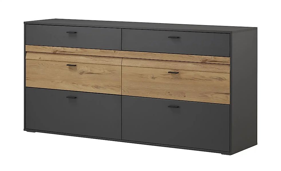 uno Sideboard  Butera ¦ grau ¦ Maße (cm): B: 184 H: 89 T: 44.0 Kommoden & S günstig online kaufen