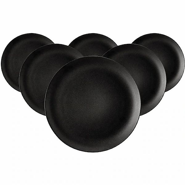 Seltmann Weiden Speiseteller »Speiseteller Liberty Velvet Black ø 27,9 cm 6 günstig online kaufen