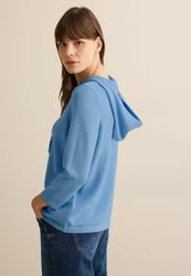 CECIL Strickpullover mit Kapuze und Tunnelzug günstig online kaufen