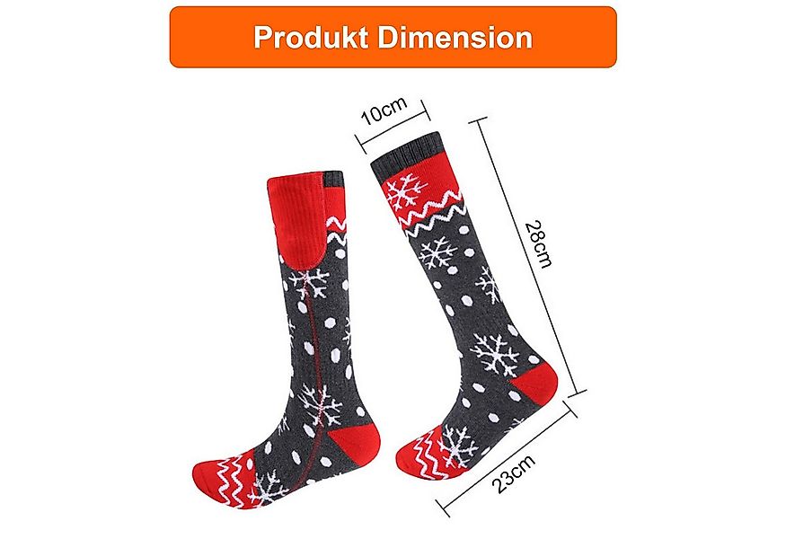 BTTO Funktionssocken Elektrisch Beheizte Socken Winter für Männer und Fraue günstig online kaufen