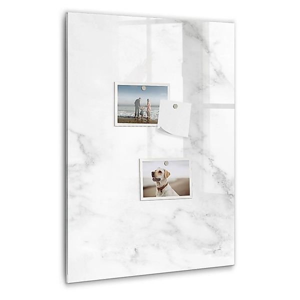 Tulup Glasmagnettafel Beschreibbar Marmor 40x60 cm Magnettafel Wand Glas Sc günstig online kaufen