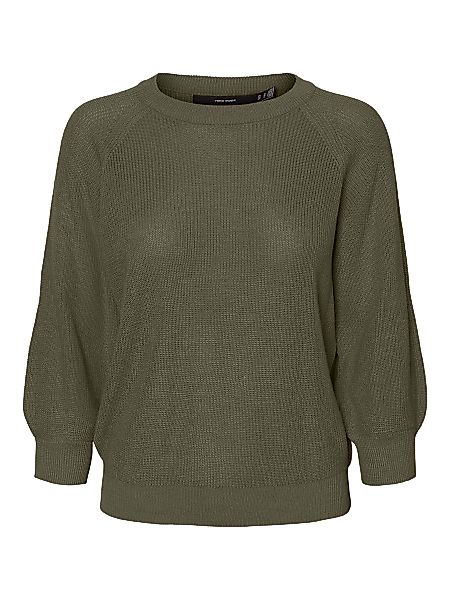 VERO MODA 3/4-ärmel Bluse Damen Grün günstig online kaufen