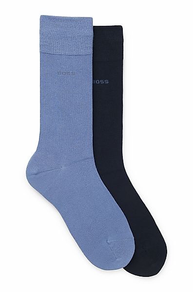 BOSS Businesssocken "2P RS Bamboo 1027" Packung, 2 Paar tlg. mit Strickbünd günstig online kaufen