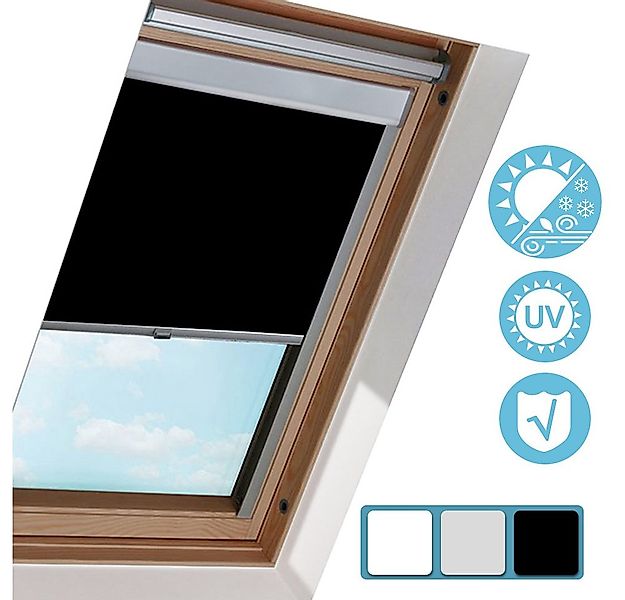 Dachfensterrollo Verdunkelungsrollo Dachfensterrollo Thermo-Rollo für GGL G günstig online kaufen