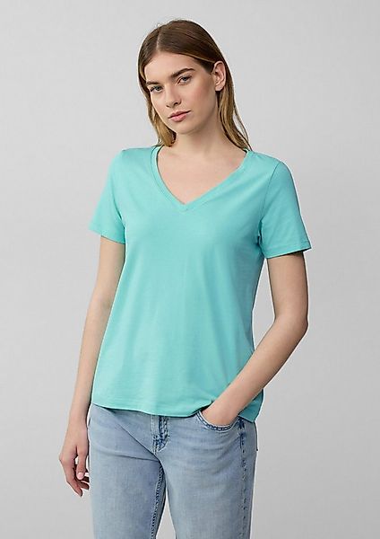 s.Oliver Kurzarmshirt T-Shirt T-Shirt mit V-Ausschnitt günstig online kaufen