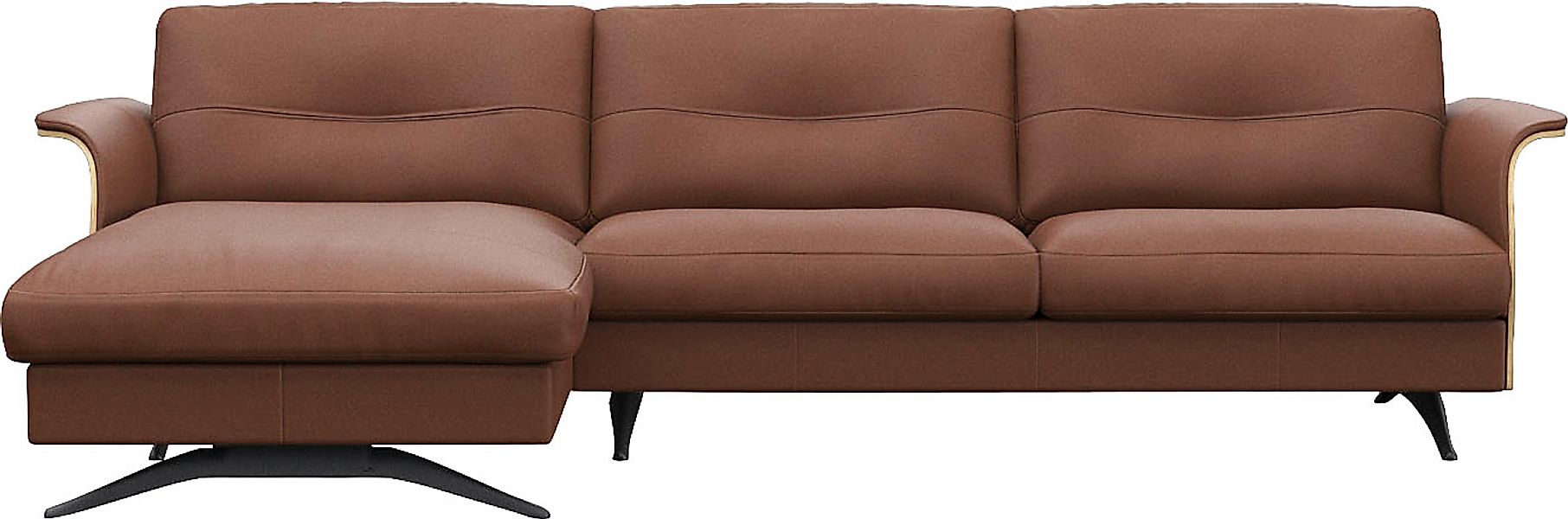 FLEXLUX Ecksofa »Glow, super bequem durch hochwertigem Sitzaufbau mit Feder günstig online kaufen