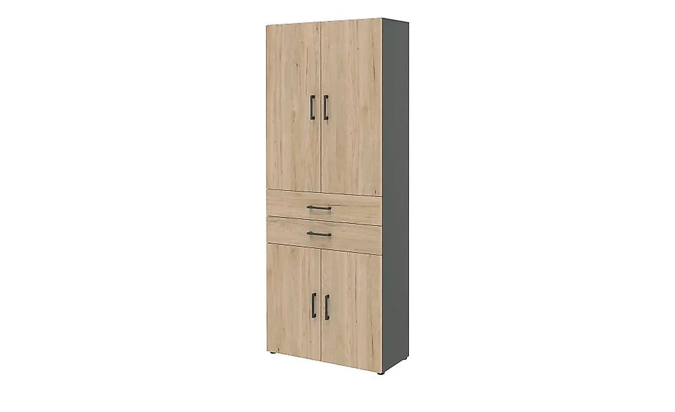 Aktenschrank  home.office ¦ holzfarben ¦ Maße (cm): B: 80 H: 212,5 T: 33.5 günstig online kaufen