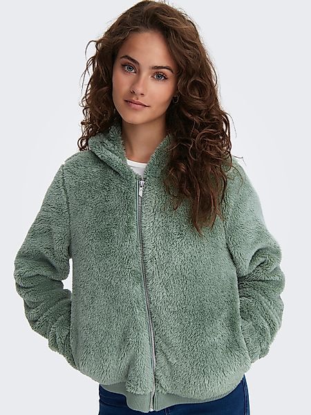 ONLY Kapuzenplüschjacke ONLNEWANNA CONTACT SHERPA JKT günstig online kaufen