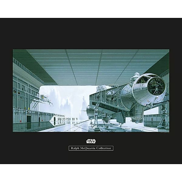Komar Wandbild Star Wars Classic RMQ Hangar Shuttl Star Wars - Classic B/L: günstig online kaufen