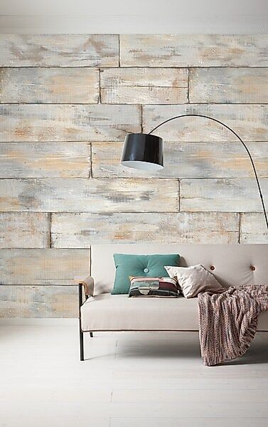 Komar Fototapete »Digitaldruck Vlies - Shabby Chic - Größe 300 x 250 cm«, b günstig online kaufen