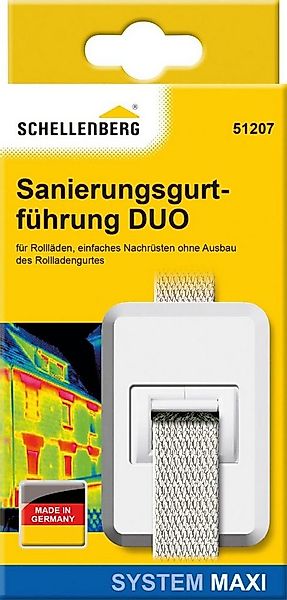 SCHELLENBERG Rollladen-Gurtführung Duo Maxi, Sanierungs-Gurtführung, für ma günstig online kaufen