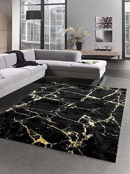 Carpetia Teppich Teppich modern Wohnzimmerteppich Marmor günstig online kaufen