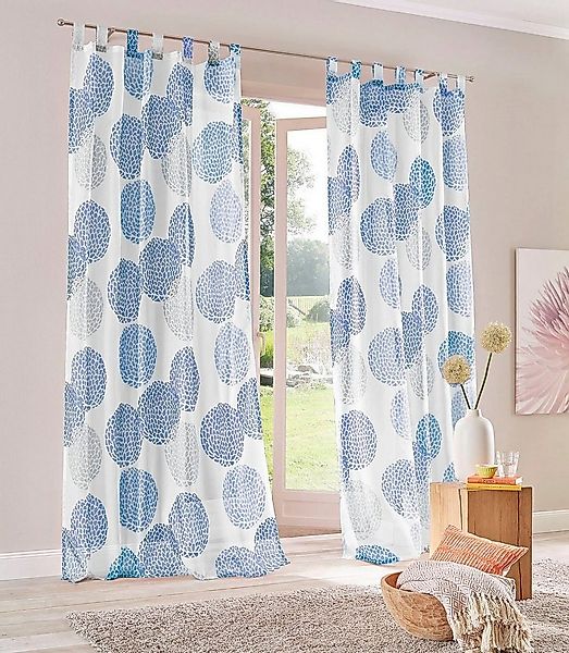 my home Gardine Belem (1 St), Schlaufen, transparent, Voile, 1 oder 2 Schal günstig online kaufen