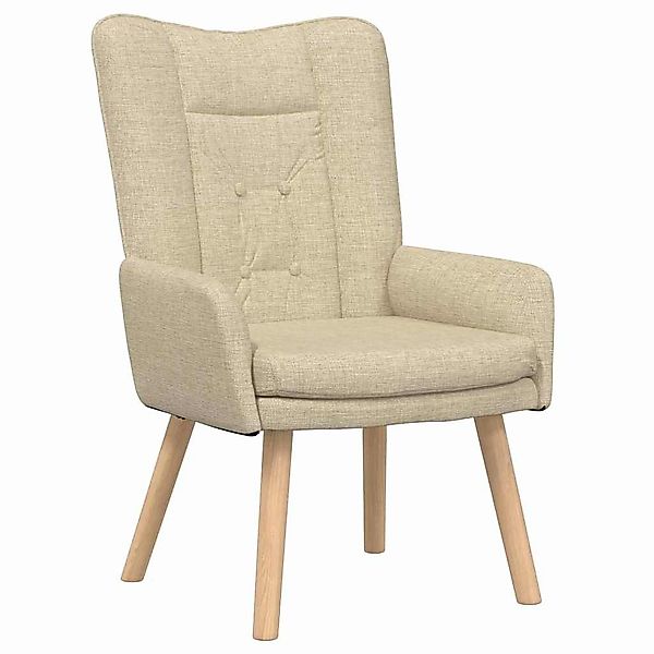 vidaXL Sessel Entspannungsstuhl Creme 63 x günstig online kaufen