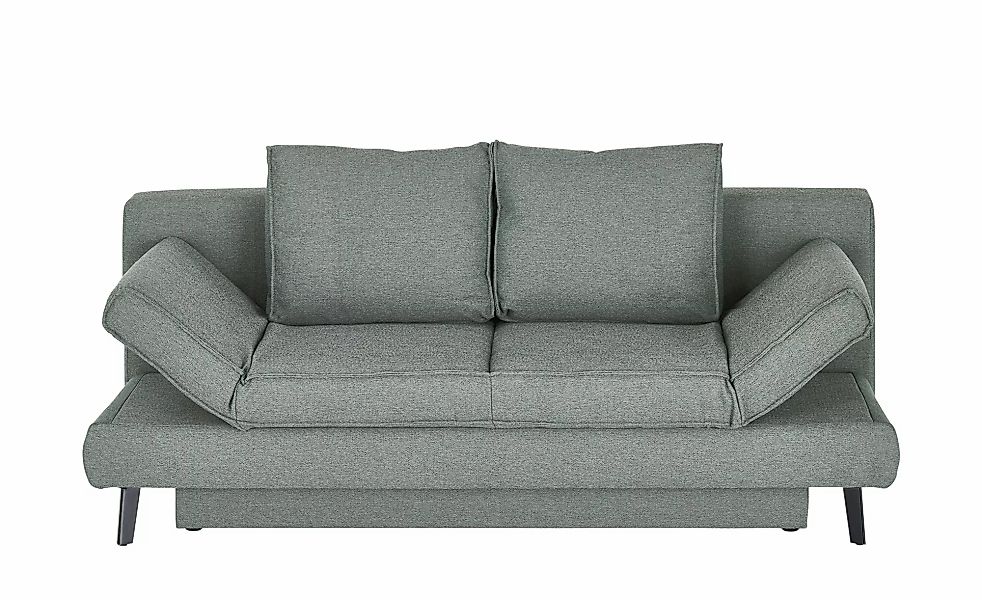 Schlafsofa Flachgewebe Sidney ¦ grau ¦ Maße (cm): B: 200 H: 85 T: 90.0 Pols günstig online kaufen