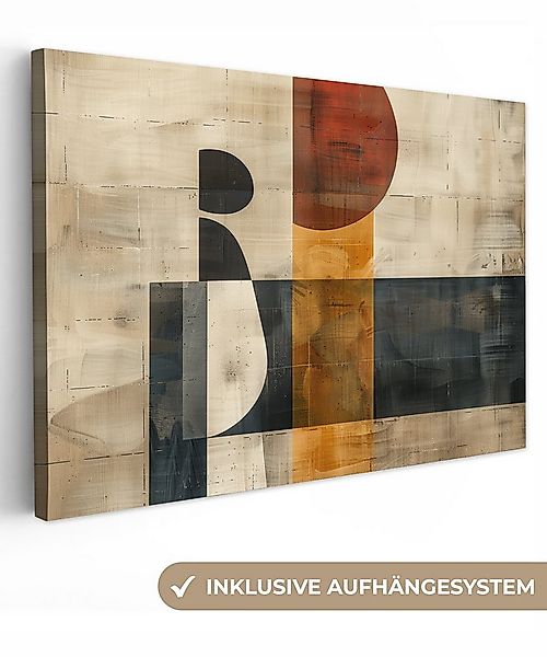 OneMillionCanvasses® Leinwandbild Abstrakt - Kunst - Formen - Modern, Fotod günstig online kaufen