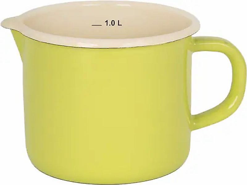 Krüger Milchtopf »Juist« Emaille 1 Stk. tlg. Induktion günstig online kaufen