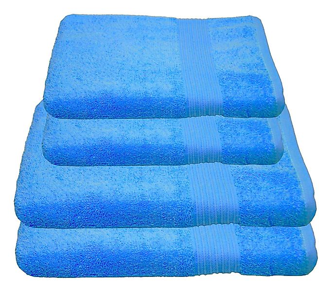 Julie Julsen Handtücher 4-Handtücher-Himmelblau, Baumwolle (4-St) günstig online kaufen
