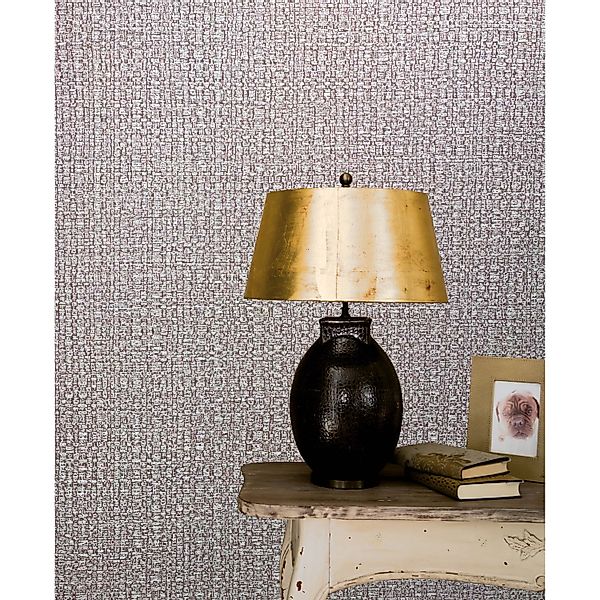 Marburg Vliestapete Vintage Deluxe Struktur Flechtmuster Grau-Beige FSC® günstig online kaufen