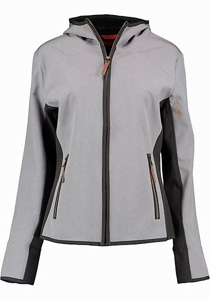 Tom Collins Softshelljacke Gixud Damen Outdoorjacke mit 2 Reißverschlusstas günstig online kaufen