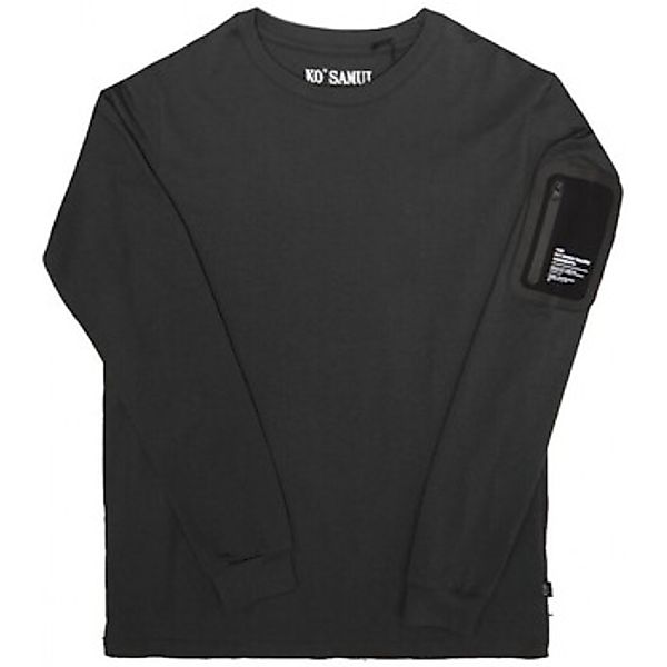 Ko Samui Tailors  T-Shirts & Poloshirts Repocket Langarm-T-Shirt Schwarz günstig online kaufen