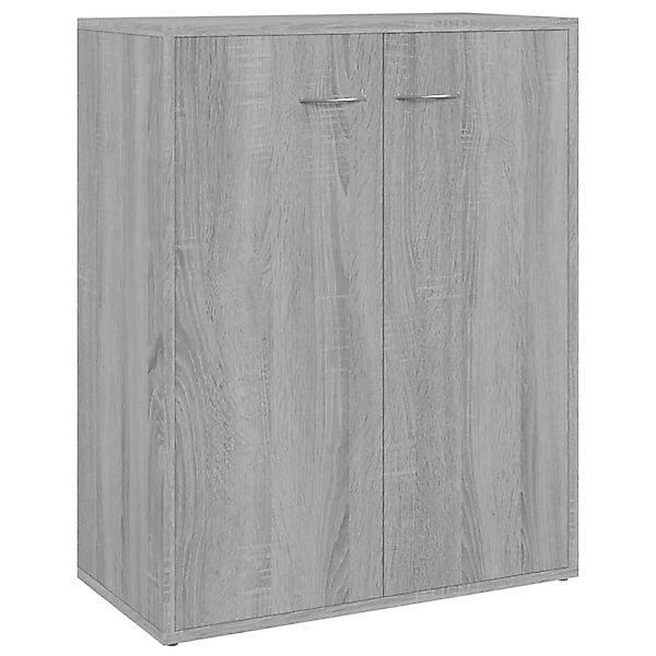 vidaXL Sideboard Grau Sonoma 60x30x75 cm Holzwerkstoff 815379 günstig online kaufen