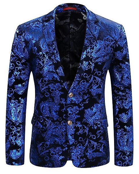 Allthemen Sakko Herren 2 Knöpfe Pailletten Blazer für Party günstig online kaufen