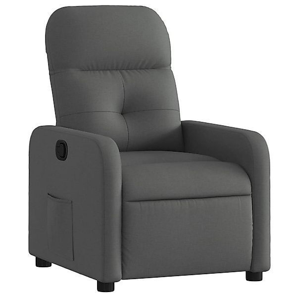 vidaXL Sessel Relaxsessel Dunkelgrau Stoff (1-St) günstig online kaufen