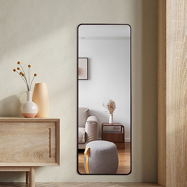 Boromal Standspiegel Spiegel groß Schwarz Wandspiegel günstig online kaufen