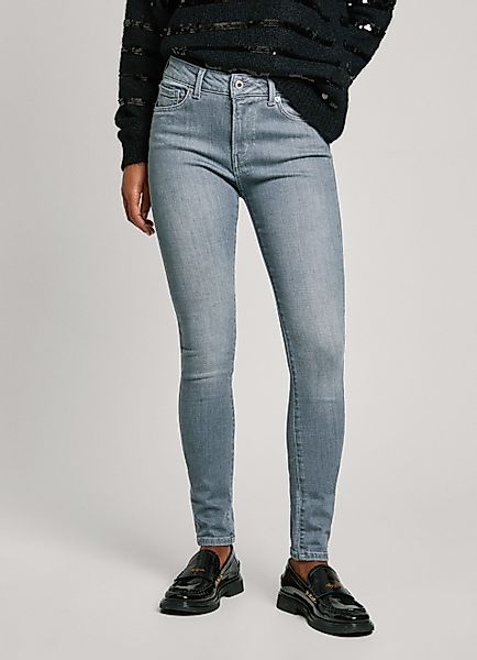 Pepe Jeans Skinny-fit-Jeans SKINNY JEANS MW in verschiedenen Waschungen günstig online kaufen