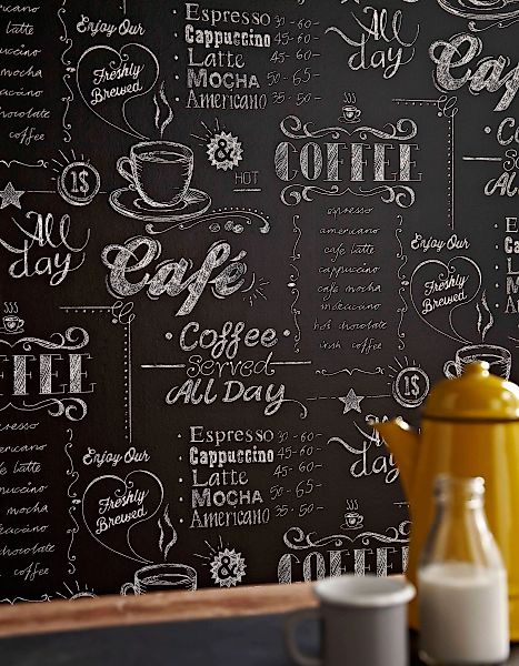 Superfresco Easy Vliestapete Coffee Shop 10,05 x 0,52 m günstig online kaufen