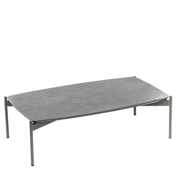 Designercouchtisch in Blaugrau und Dunkelgrau Glas beschichtet günstig online kaufen