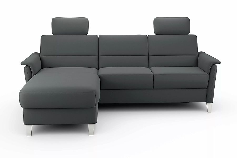 sit&more Ecksofa »Palmera L-Form«, Federkern, wahlweise mit Bettfunktion un günstig online kaufen