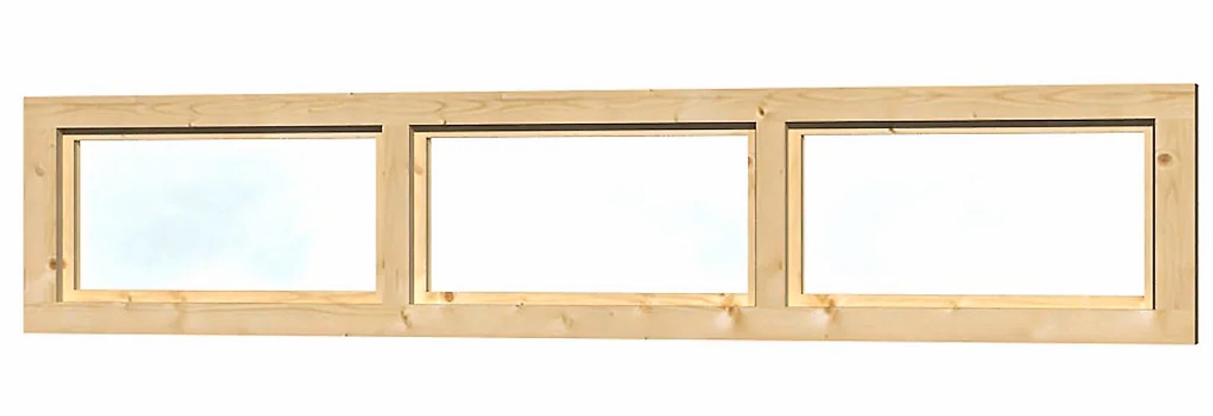 Skanholz Fenster "Oberlicht" 147 x 30 cm günstig online kaufen