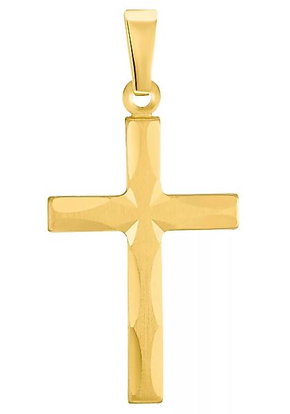 Amor Kettenanhänger "Golden Cross, 2013512", Made in Germany günstig online kaufen